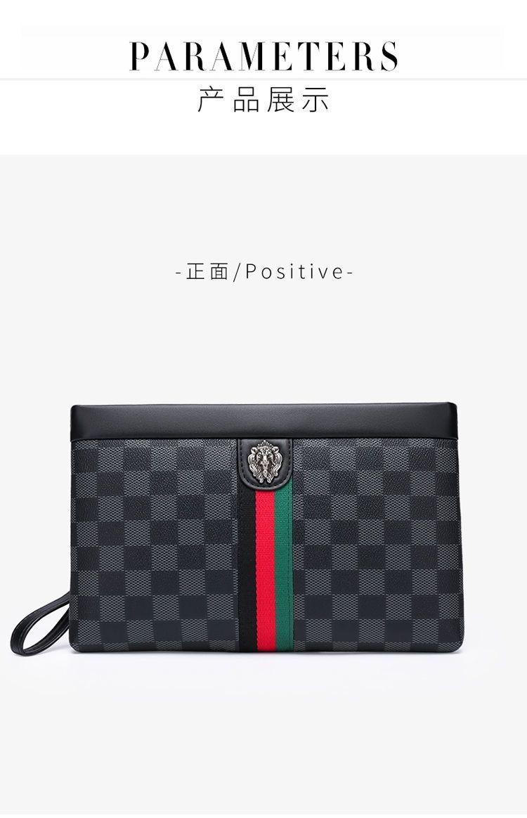 Product Introduction of [90% Positive Feedback Rate] Men's Clutch 2022 New Clutch Men's Trendy Men's Bag Bags Business Hand Bag Big Brand Briefcase Men's Large Capacity 9