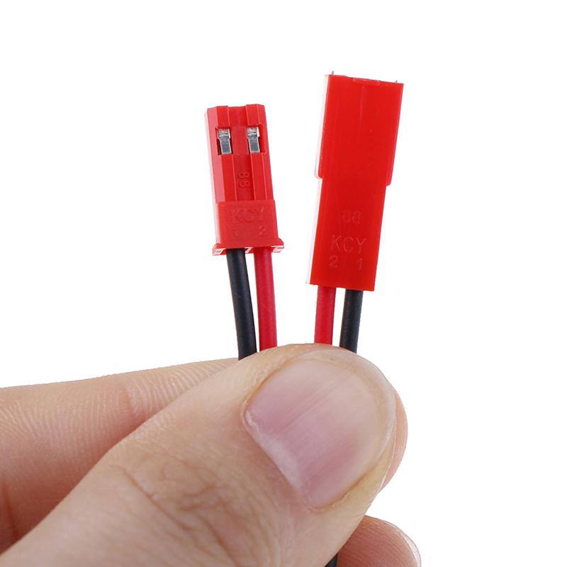 10 Cặp Đầu Nối 2 Chân, Cáp Cắm Jst Đực Và Cái, Dây 22 AWG Cho Pin Điều Khiển Từ Xa 6