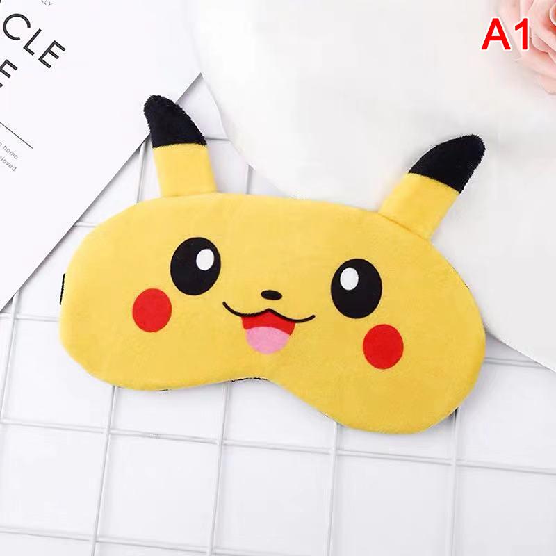 Product Introduction of Sleeping Eye Cover Mask Sleep Cute Night Dream Mask  Sort Pikachu Blindfo 35