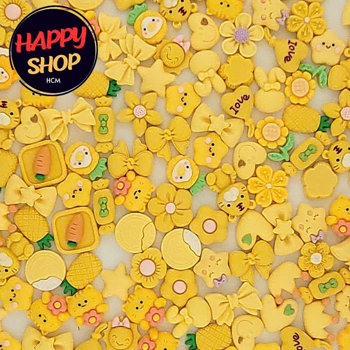 (Hàng tặng) Sticker , charm gắn dép mẫu ngẫu nhiên- HAPPY SHOP-HCM - Hàng chính hãng 9