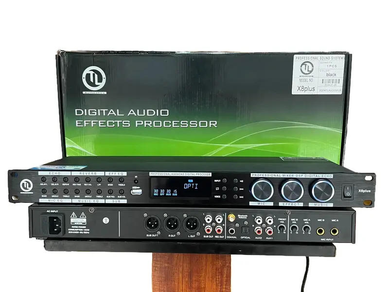 Vang Cơ TL Authentics X8 Plus có Reverb cao cấp Bluetooth 5.0 - Tặng Kèm Jac Kết Nối - Bảo Hành 24 Tháng 0