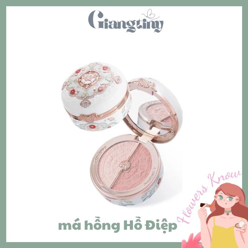 Phấn má hồnb BST CỔ TRANG HOA THẦN V2 HỒ ĐIỆP VÂN MÂY Butterfly cloudcollar FK Hoa Biết Flower Knows má hồng set chính hãng Cosmetic