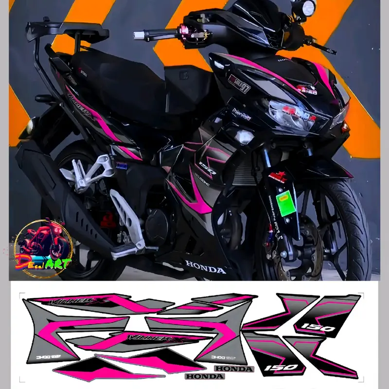 Tem rời WINNER X V3 - Mẫu X 150. Chất liệu PPF Cao Cấp : 3 Lớp, Chống Nước, Chống Phai Màu. Nhãn Dán Decal 2