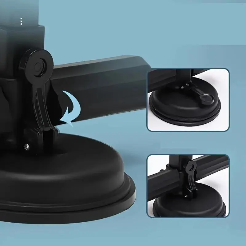 Sit-Up Assistant, Suction Cup Core Trainer, Durable Iron Core Trainer, Ideal for All Fitness Levels, Home & Office Fitness Equipment 4