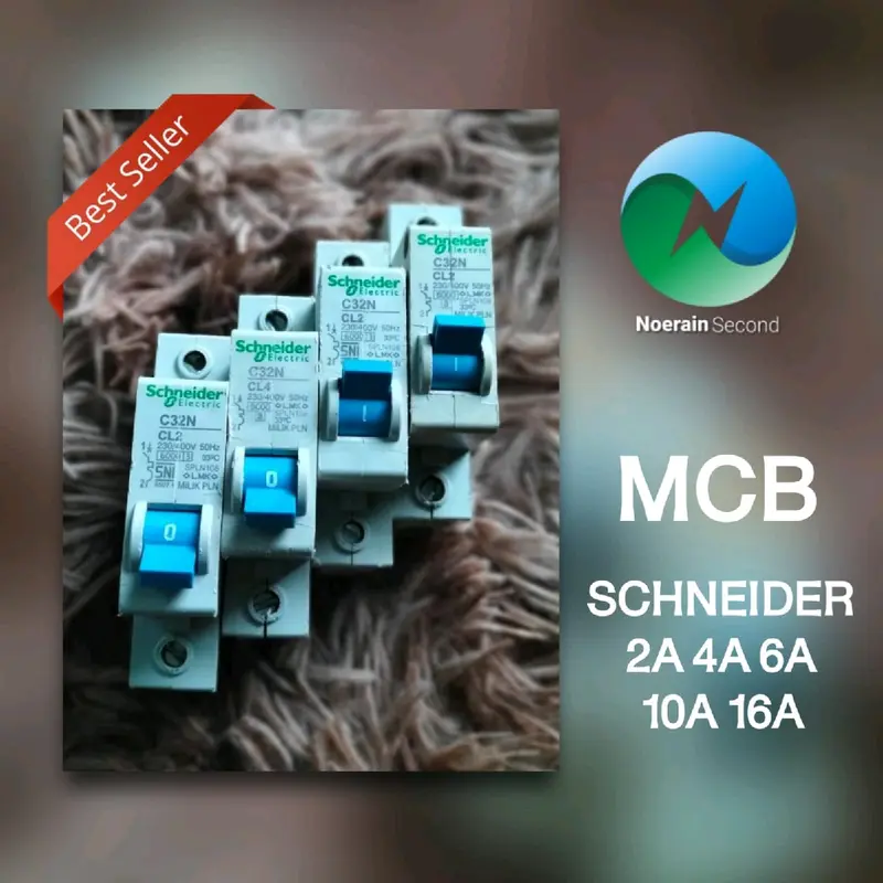 MCB SCHNEIDER PLN 1P 2A/4A/6A/10A 0