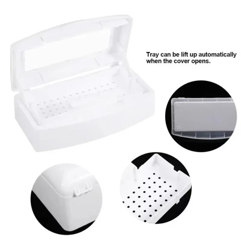 Product Introduction of Fashion Detachable Sterilizing Tray Disinfectant Jar Sterilizer Cleaning Nail Tools Long-Lasting Disinfection Box 26