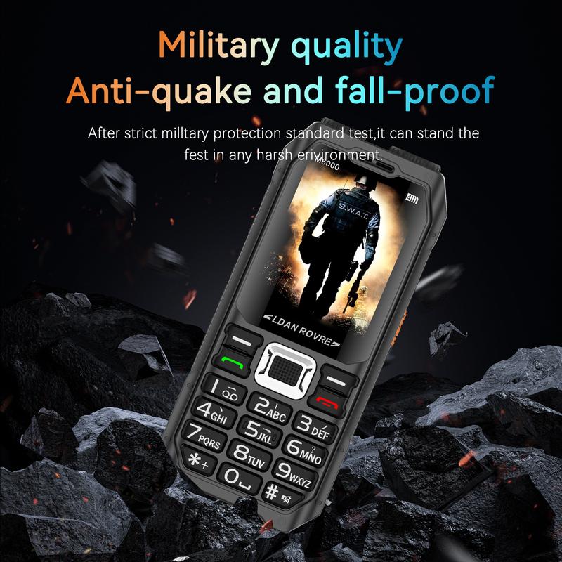 Product Introduction of [1 year warranty]Popular sagem handphone,Long Battery Life Quad SIM Quad Standby Military Large Font Super Loud Electric Dominant Phone Suitable for Elderly/Students,mobile phones,telefon 100 10