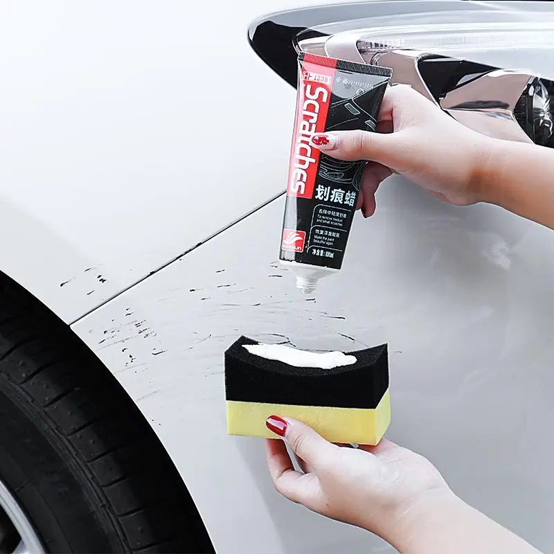 Car scratch wax, polishing wax, paint surface cleaning and repair wax, minor scratches, car scratch repair fluid foam  sprayer