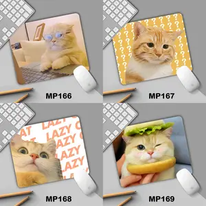 Mousepad Kucing meow Lucu dan Bagus untuk Gaming dan Kerja