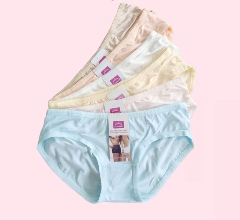 Combo 10 Quần Lót Nữ Cotton Thái Siêu Mịn  Chất Liệu Thấm Hút Và Co Giãn 4 Chiều ( Hàng loại 1) Women Thun dolot  ngoc 5