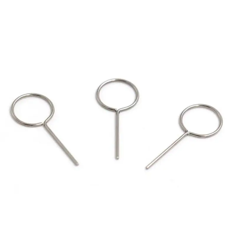 Dụng Cụ Tháo Thẻ SIM, 20 Cái, Chống Thất Lạc, Tương Thích Rộng, Hình Tròn, Thích Hợp Cho Điện Thoại Di Động Và Máy Tính Bảng, Có Ghim Thẻ SIM 5