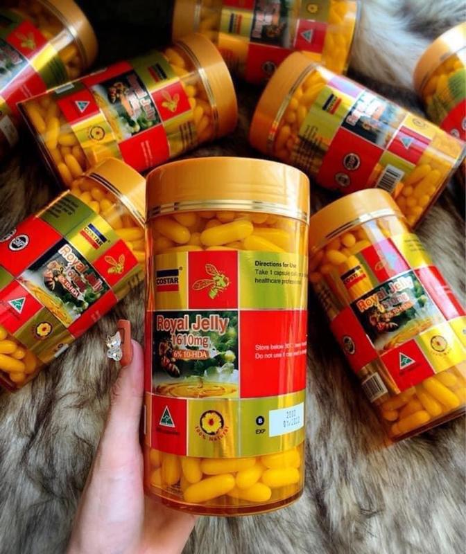  Viên uống Sữa Ong Chúa Costar Royal Jelly Úc 1610mg 365 viên 
