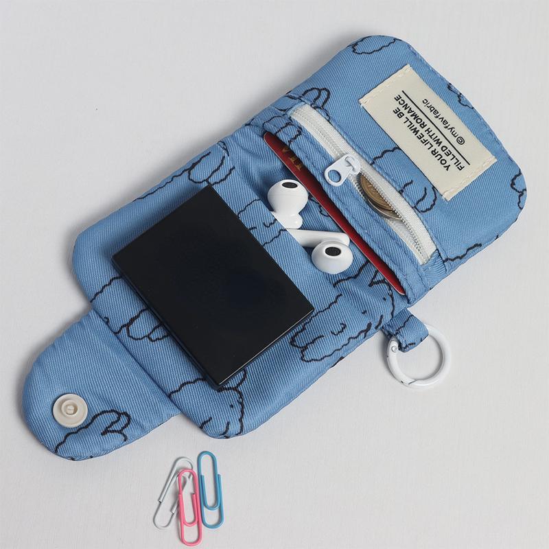 Product Introduction of 1pc Cute Student Card Simplicity Floral Korean Fashion Wallet Card Holder for Girls PortableSmall Storage Bag 10