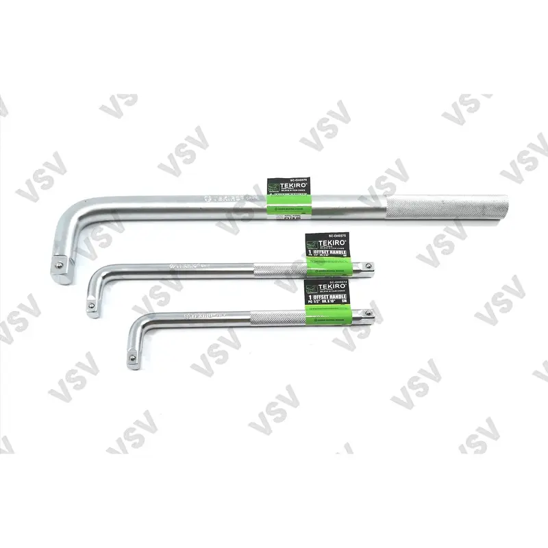 Tekiro Gagang Shock L 1/2"x12" L Handle Gagang Sock Sok Offset Handle 1/2" 3