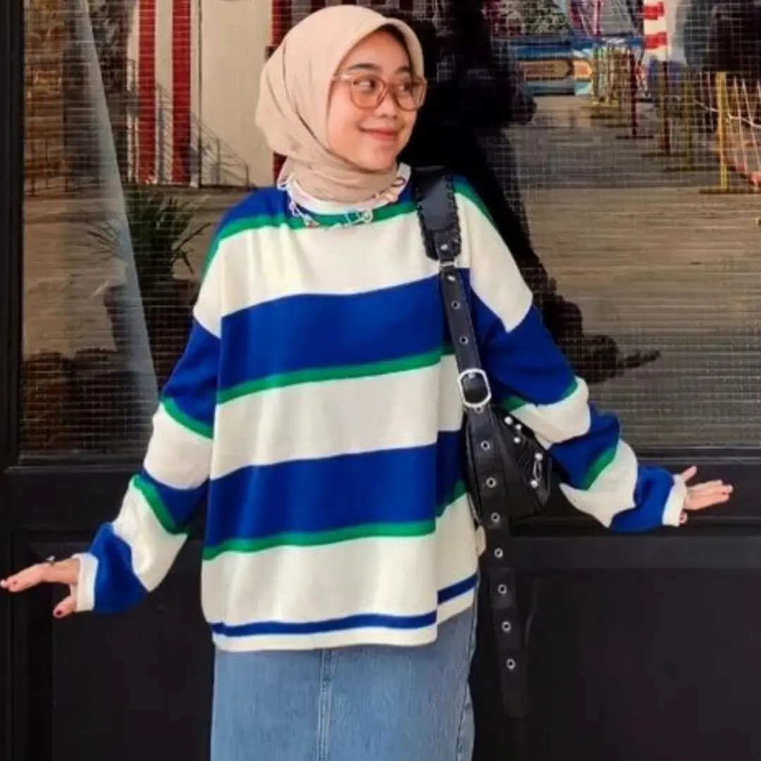 Georgia Sweater Rajut Wanita Oversize