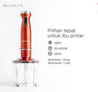 Gambar Ecohome Hand Blender EHB-333 Blender Tangan (Affiliate) - TiffanyGreen dari Happy Online Shop Kota Administrasi Jakarta Barat 5 Tokopedia