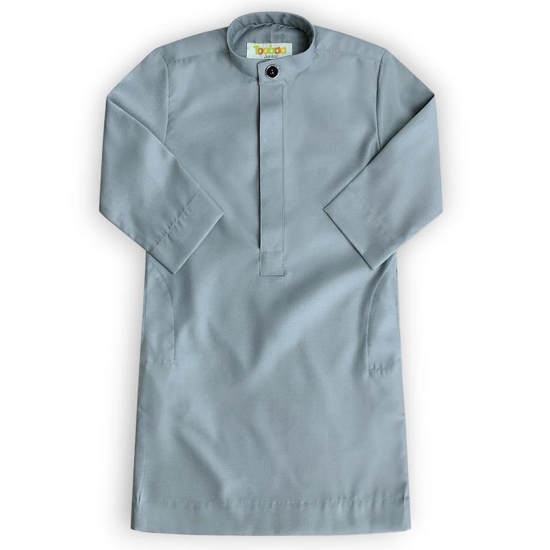 Toobaa Madinah Grey - Boys Jubah (DC) 1