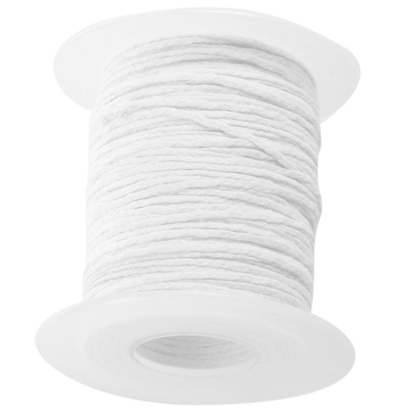 Candle wick, flat wick, round wick, lamp wick, coil - 61 M, for the production of candles 8
