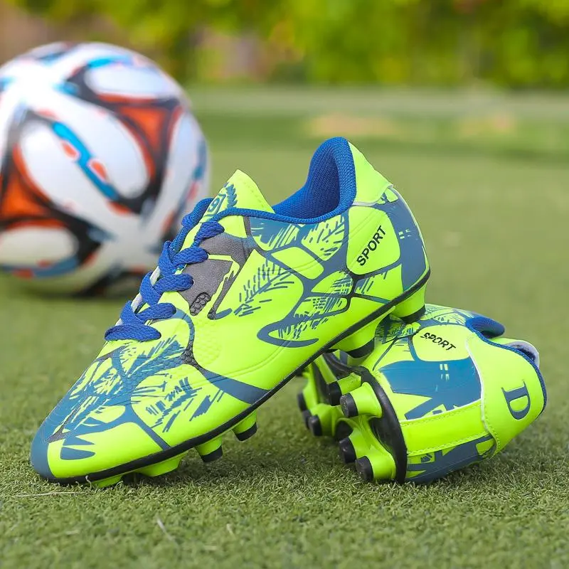 2023 Kid & Adult Unisex Futsal Shoes Indoor Training Soccer Shoes Football Boots Sports Shoes 7