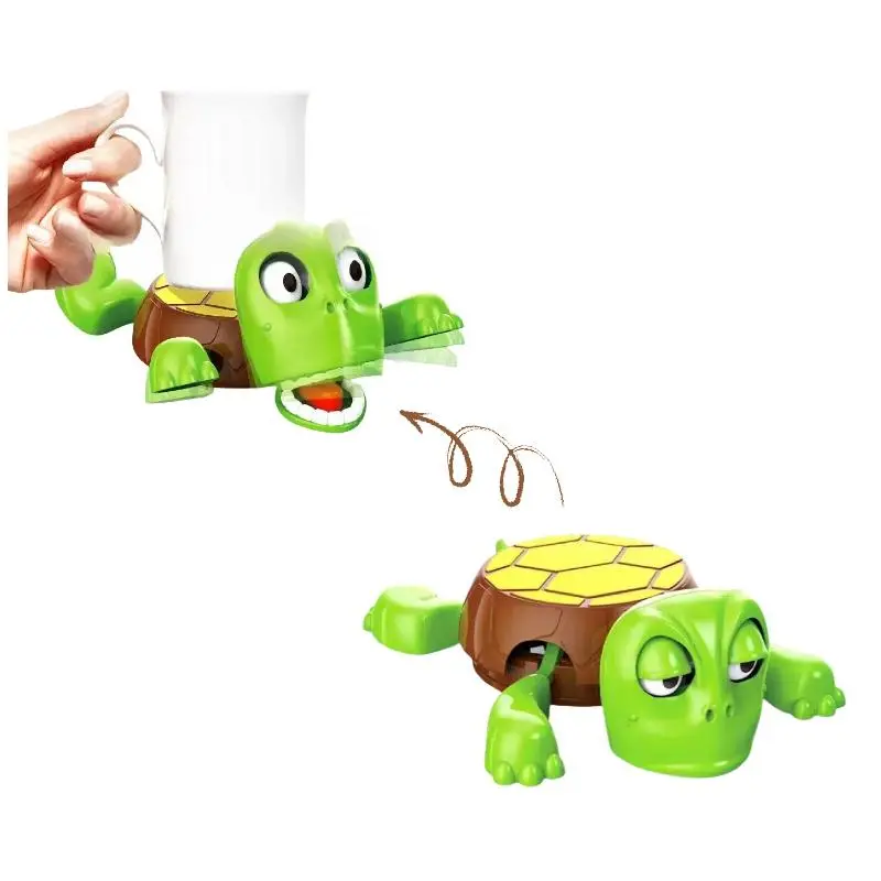 Turtle Design Cup Holder, 1 Count Creative Turtle Design Cup Coaster, Sliding Turtle Cup Holder, Home Decor, Kitchen Accessories