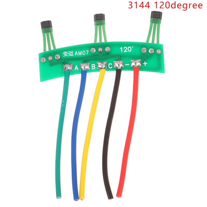 Product Introduction of Cảm Biến Hall Động Cơ Không Chổi Than Công Suất Cao, 1 Cái, Với Tấm Và Dây 3144 413 41F 43F, Linh Kiện PCB, Xe Điện Hai Bánh, Bảng Hall Động Cơ Không Chổi Than 24
