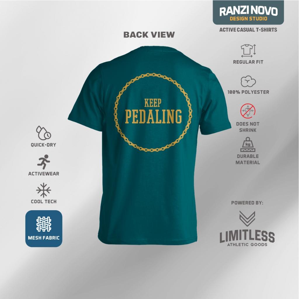 Biciklistička majica s logotipom bicikla - Drifit Cycling Activewear Bike Design Sports Cycling T-shirt Drifit MTB RB_voghion.com