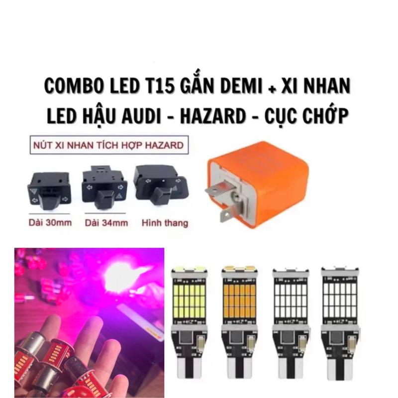 Combo Hazard Wave 110 50cc Dream Vision Ab Vario Winner x Haza Sh125 Sh150 nháy 4 xi nhan công tắc cục chớp hậu audi Phụ Kiện Phụ Tùng