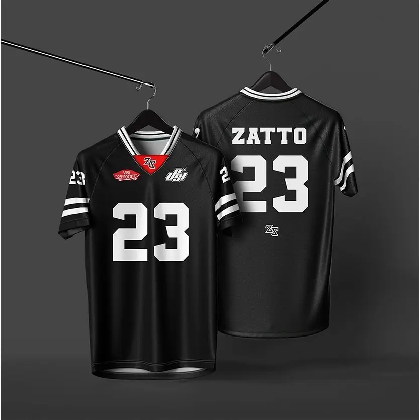 Jersey NFL Mockup 2023 NEW DESIGN RETRO COLLAR VIRAL Baju Jersey Viral Tiktok