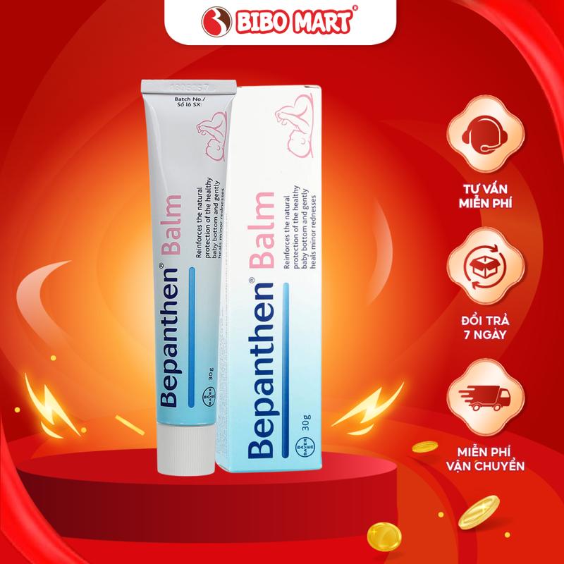 Kem hăm Bepanthen 30g chống hăm, dưỡng ẩm cho bé - Bibo Mart