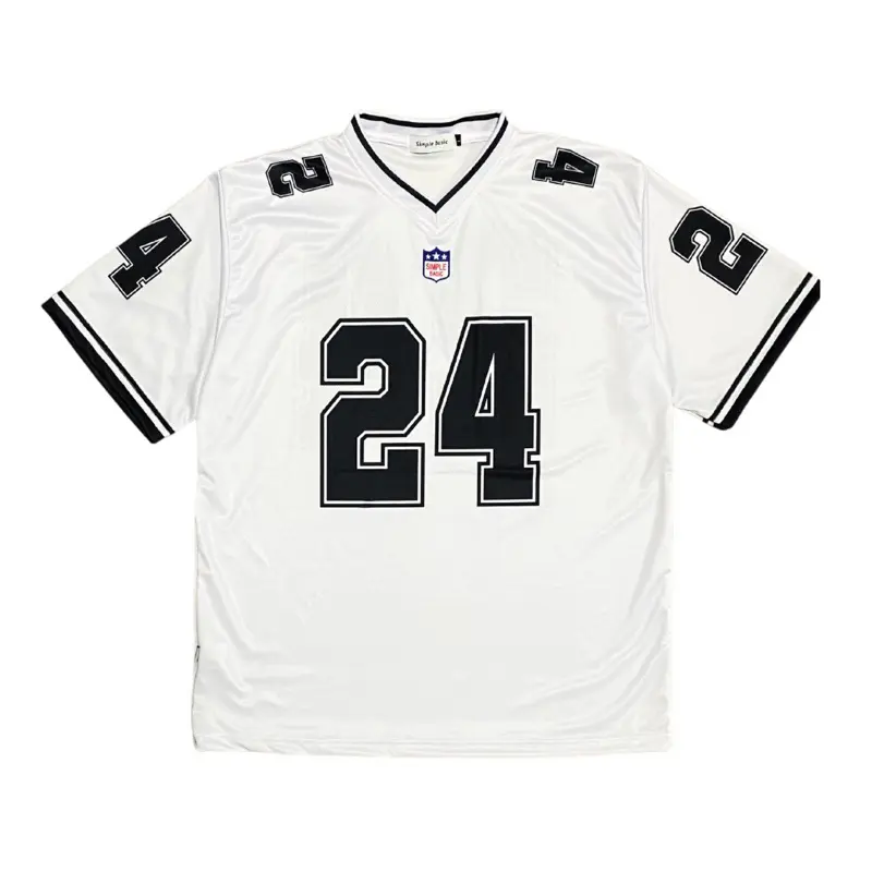 Jersey oversize simple basic nfl 24 / jersey rugby / jersey vintage 1