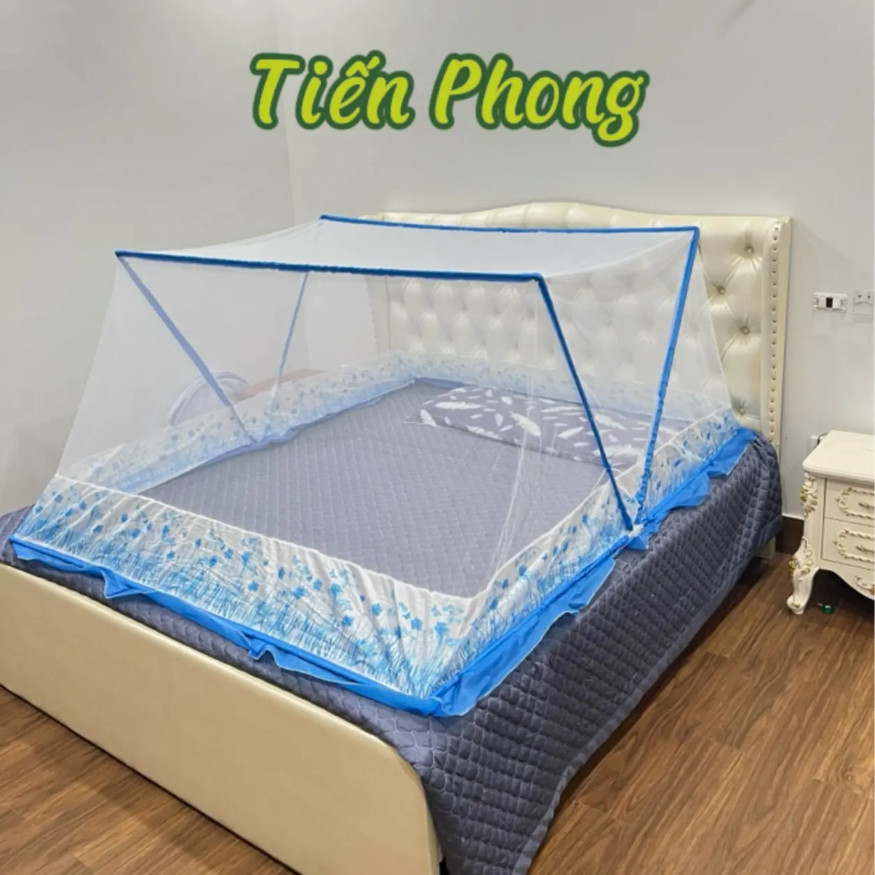 Màn Thông Minh (Có Viền Hoa) - Không cửa  - Gấp gọn khi không sử dụng - Tiện Lợi Bền Bỉ