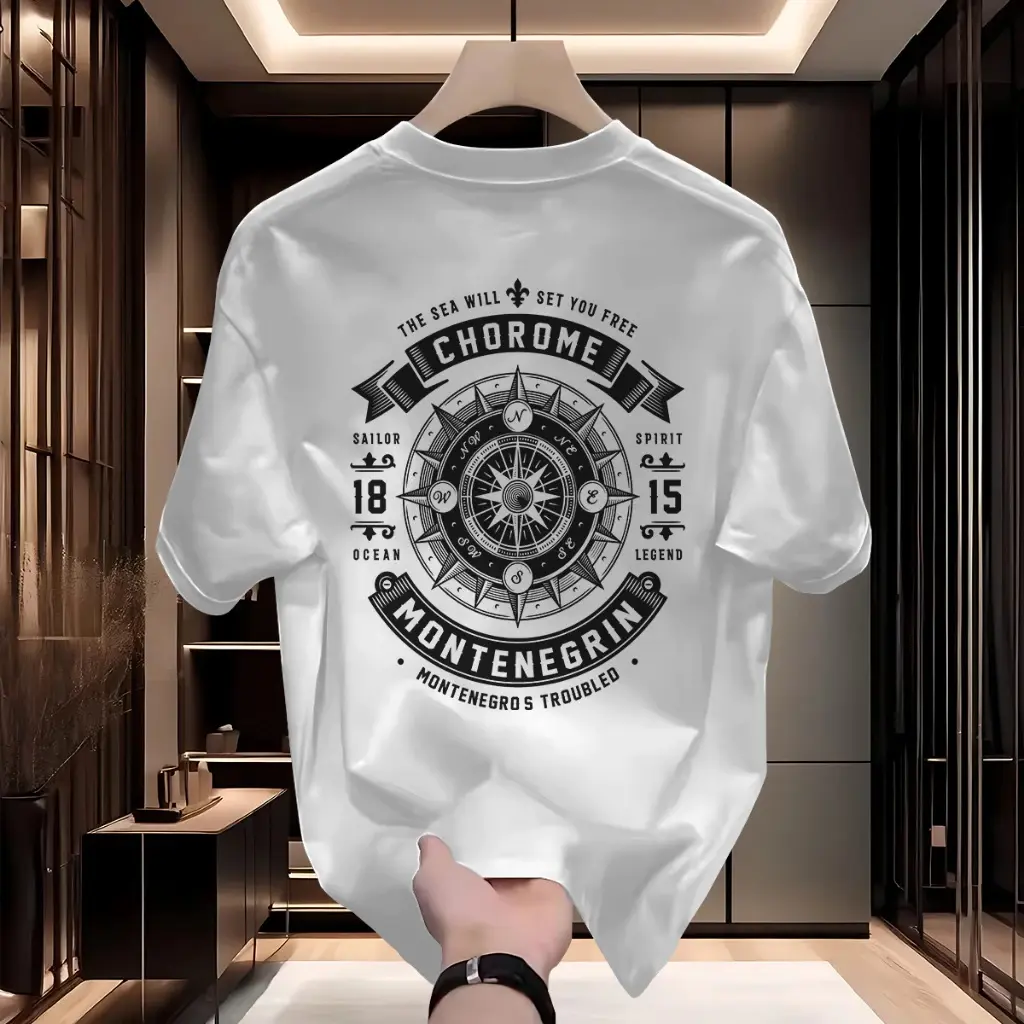 kaos pria putih dewasa distro 100% kaos pria keren motif 24s cotton combed premium import t-shirt
