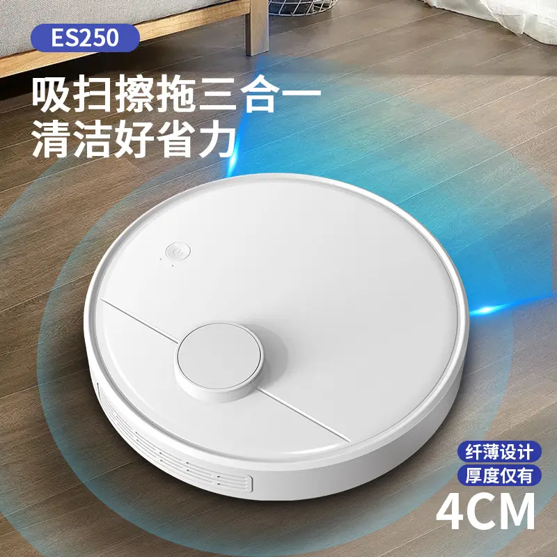 Robot hút bụi thông minh, với chức năng hút và quét tích hợp, hoàn toàn tự động, máy hút bụi gia đình, máy quét lười biếng, quà tặng, sạc không cần rửa