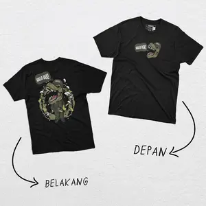 ORBSCO T-Shirt Kaos Distro Halo Dek Pria dan Wanita baju combed