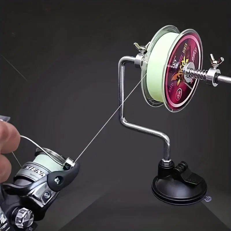 Durable Aluminum Fishing Line Winder, Portable Winder for Outdoor and Indoor Anglers, Fishing Accessories, Christmas Gift,  Cool Gadgets for Men 0