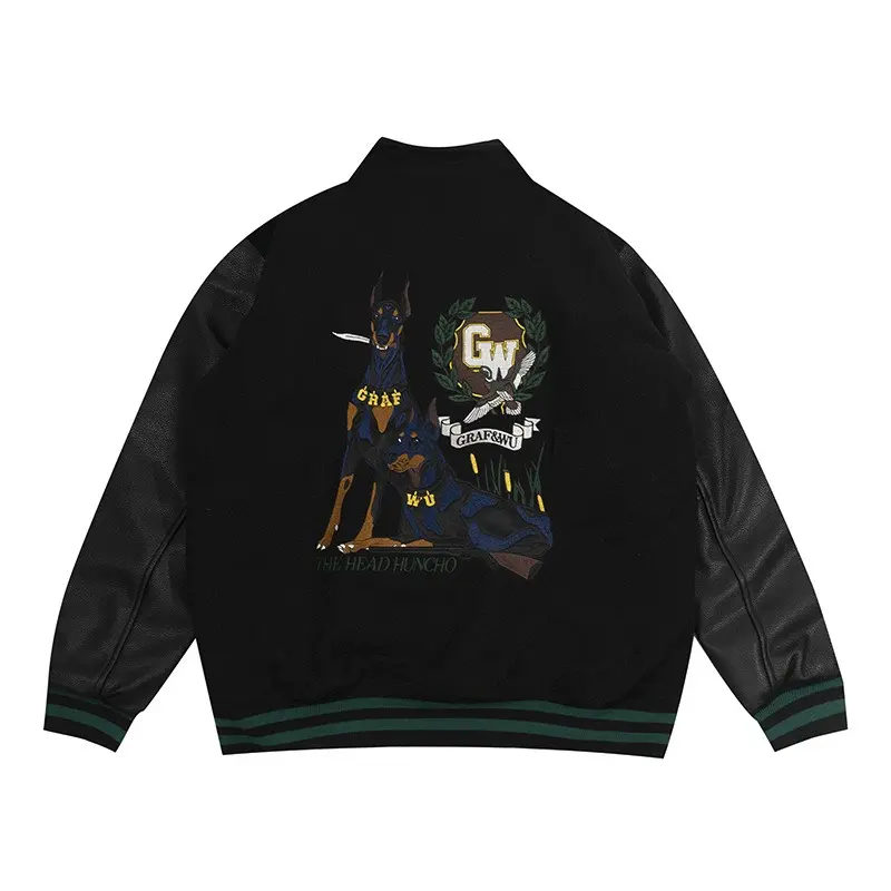 (V07) Mặc 4 mùa Áo khoác varsity THE HEAD HUNCHO ( có ảnh thật )