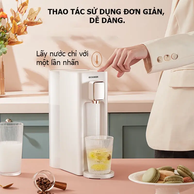 Đun Nước Chuẩn Nhiệt Độ, Kiểm Soát Lượng Nước – Bình Thủy Điện Qcooker, Người Bạn Đồng Hành Mọi Nhà 6
