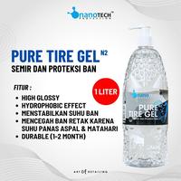 Gambar PURE TIRE GEL 1L - nanoTECH PROTECTION - SEMIR BAN MOBIL MOTOR - TIRE DRESSING - PENGKILAP BAN MOBIL MOTOR ANTI AIR EFEK DAUN TALAS - BUKAN SILICON OIL dari nanoTECH PROTECTION Kab. Sukoharjo 1 Tokopedia