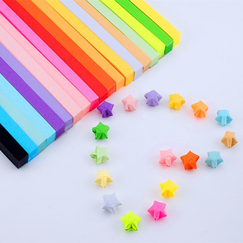 Product Introduction of Set 540 Tờ Giấy Gấp Sao DIY - Giấy Origami Nhiều Màu 10
