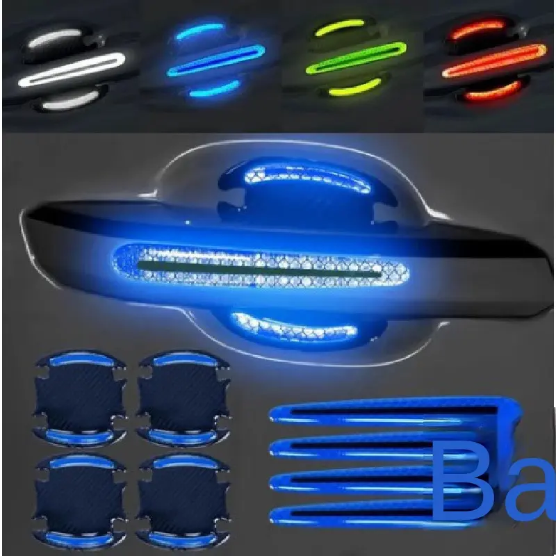 Cầu Ôm Xe Hơi, Môi Chống Trượt Dài 8 Myrtle, Sợi Carbon 3D, Son Bóng Phản Quang, An Toàn Ô Tô, Môi Chống Va Đập Trước Ô Tô Nhãn Dán