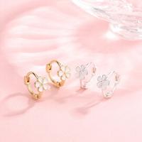 Gambar Diamcity Anting Bunga Lima Kelopak Sederhana Gaya Korea Kecil Dan Indah Anting Lingkaran Kecil Peri Super Serbaguna - perak, 8mm dari Diamcity Official Store Kab. Gresik 3 Tokopedia