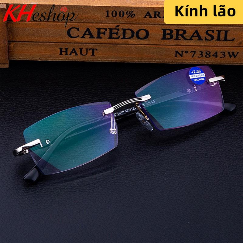 Mã HY1918 Kính viễn thị tròng chống ánh sáng xanh chất liệu Tr90