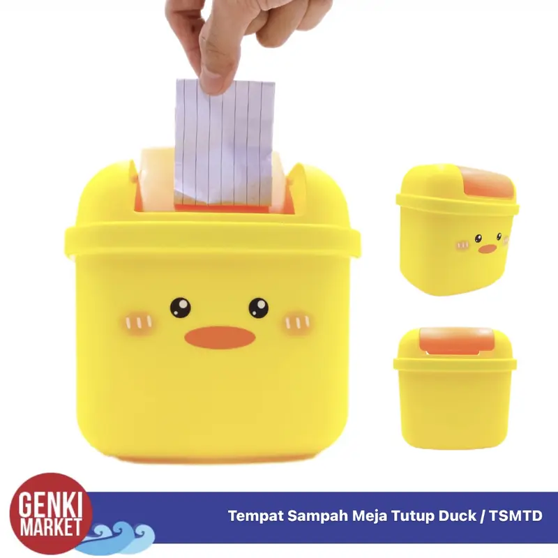 Tempat Sampah Mini Lucu Tempat Sampah Meja Genki Market 2