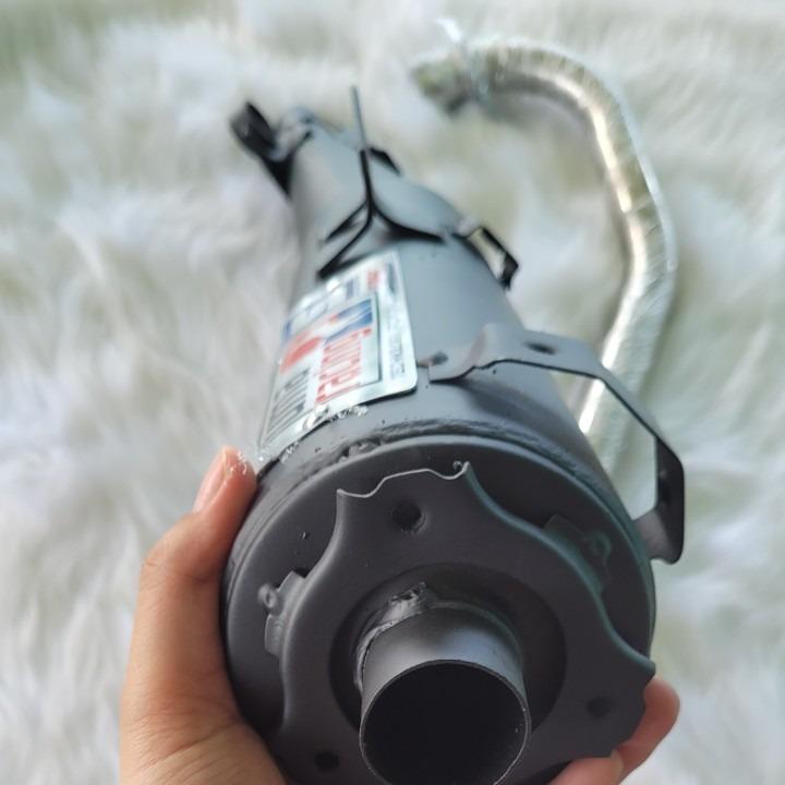 ống xã xe máy pô u ma ex 135 2010 cổ dài cắt ngắn rồi gắn