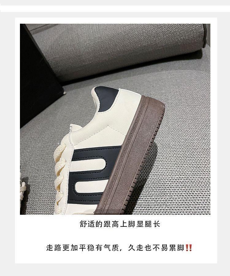 Product Introduction of Spring and Autumn Popular Sports Board Shoes Fashionable All-Matching Retro White Shoes German Training Shoes Casual Cortez Women's Shoes 17