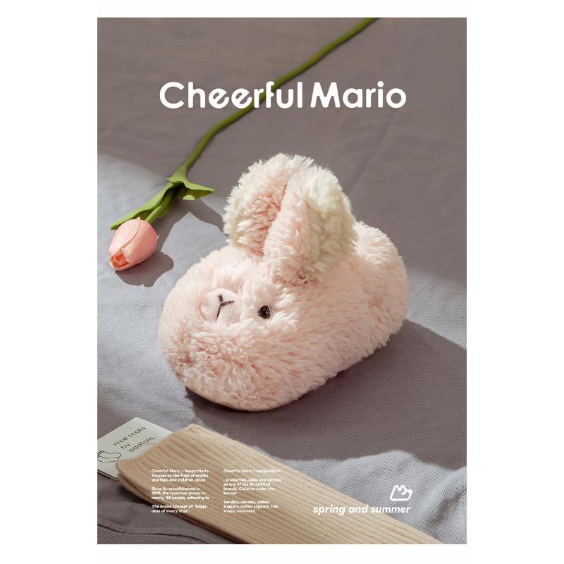 Product Introduction of Happy Mary Children's Cotton Shoes Home Baotou Cotton Shoes Children Girls Cotton Shoes Baby Winter Bag Heels Children's Cotton Shoes 28