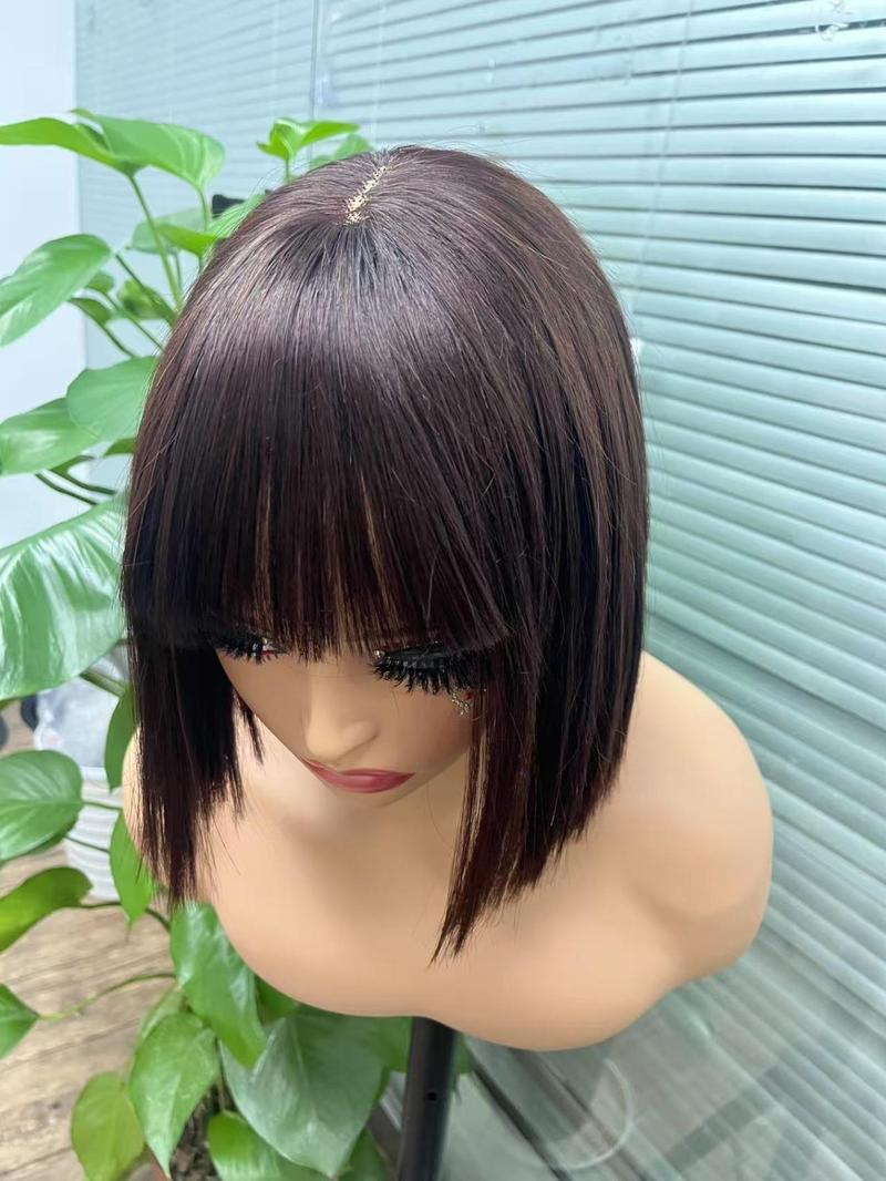 Product Introduction of 250% Density Bone Straight Kim Closure 2x6 Lace Wear and Go Wig, Seamless Human Hair Wigs for Women, Easy to Create a Perfect Look 6