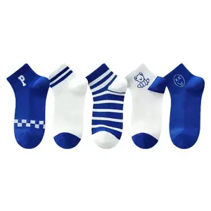 IMPORT Kaos Kaki Anak Laki-Laki Klein Blue / Kaos Kaki Anak Cowok Premium