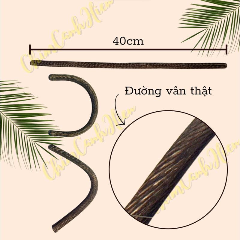  Cầu mây thẳng cầu góc cho lồng chim chào mào loại xịn cầu đứng cho chim - 1cây phụ kiện lồng chim 8648-9 