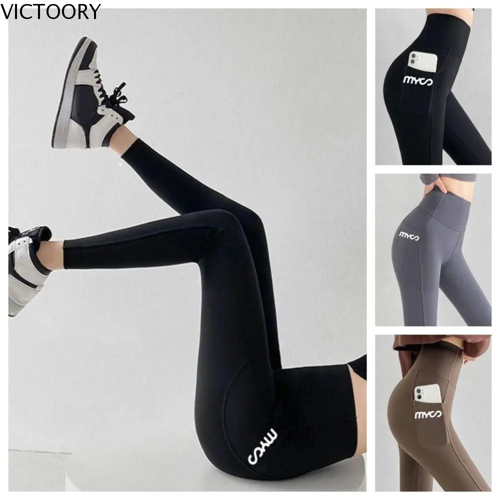 Quần Legging Không Đường May Có Túi Cho Nữ, Quần Định Hình Cơ Thể, Eo Cao, Co Giãn, Chạy Bộ, Quần Capri, Giảm Béo Thoáng Khí Cho Yoga
